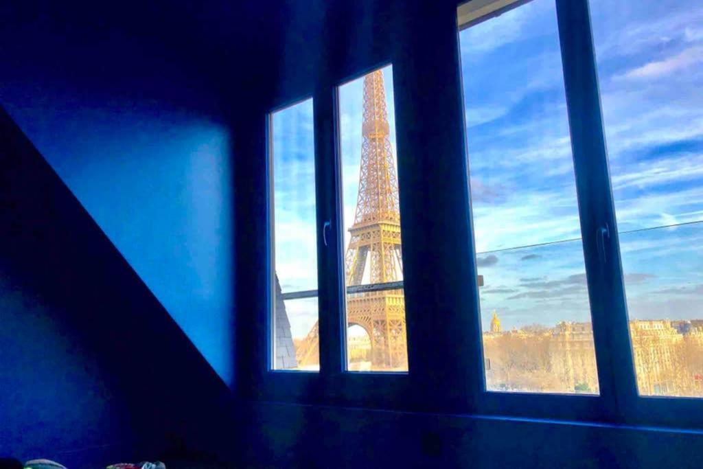 Apartmán Eiffel Tower Romantic View Paříž Exteriér fotografie